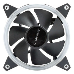 Ventilador Unykach Candy 20 Blue 120mm com iluminação azul - Velocidade máx. 1400 rpm